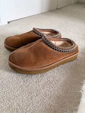 UGG Chestnut Tasman Shearling-Lined Slip-On
